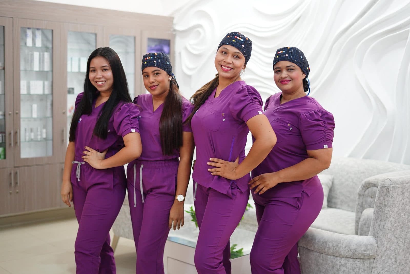 Equipo de Ana Cure en la sede de Aguachica